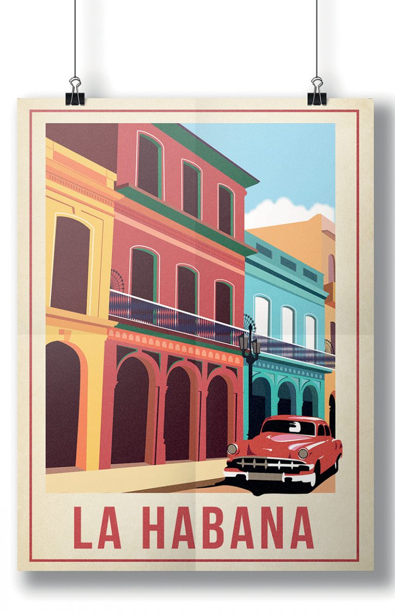 Affiche décorative - La Havane