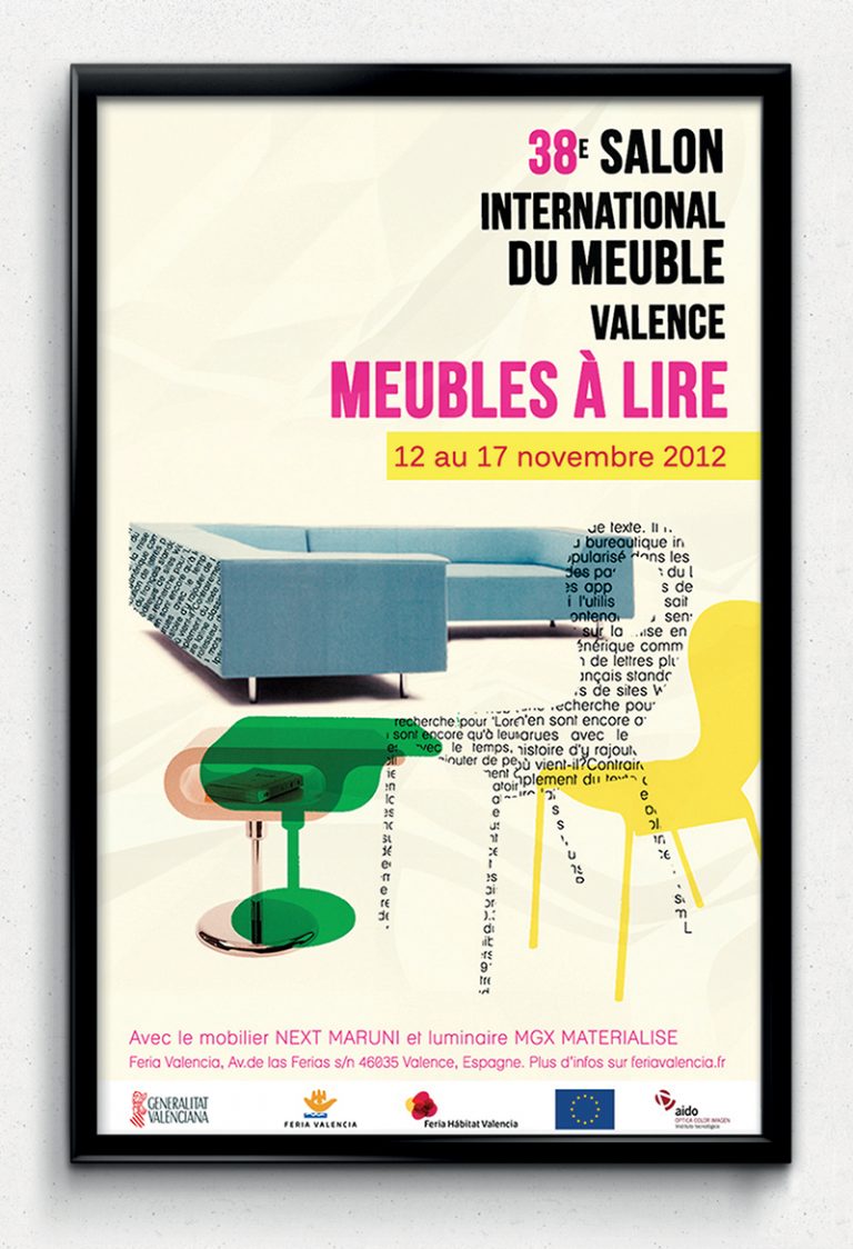 Affiche pour le Salon du Meuble