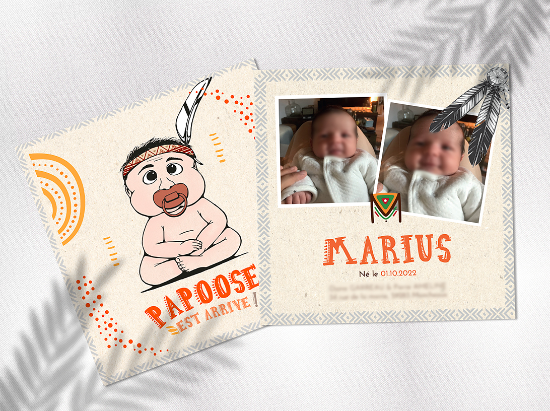 Faire-part de naissance en ligne