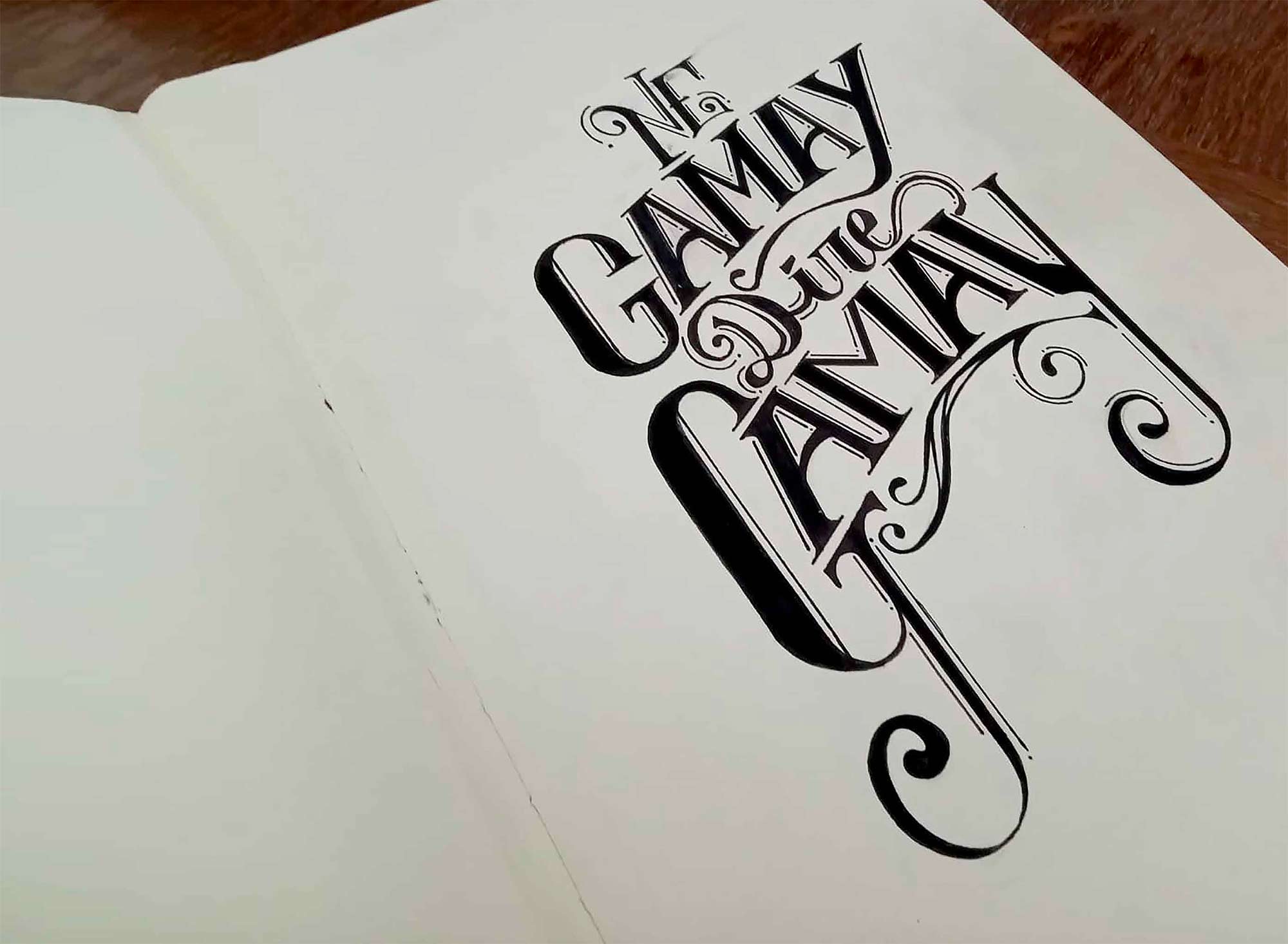 Illustration typographique sur le Gamay