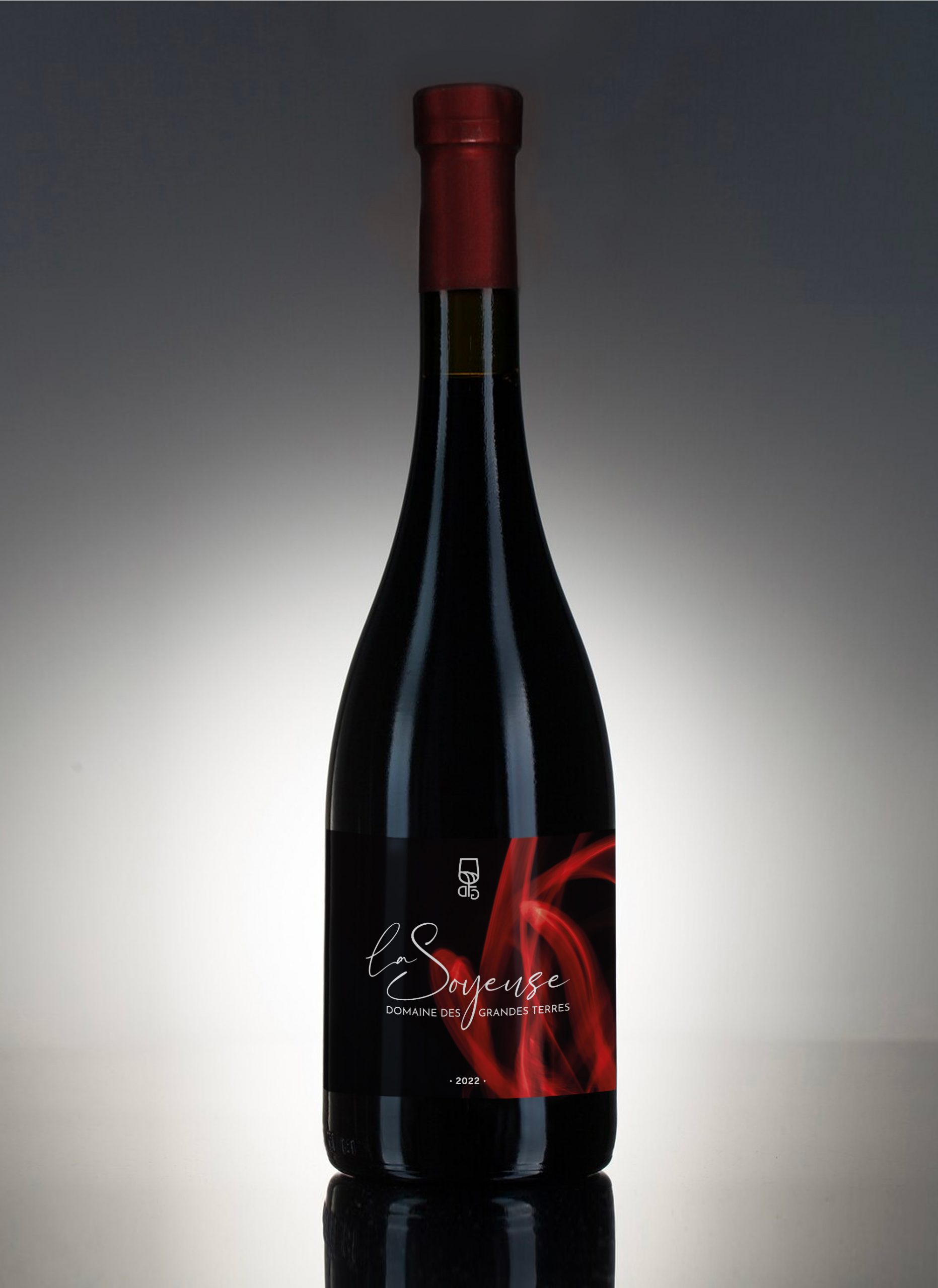 Étiquette Vin Domaine des grandes Terres